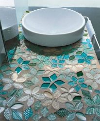 Opções de azulejo de banheiro: 185+ (foto) opções de parede