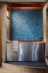 Opções de azulejo de banheiro: 185+ (foto) opções de parede