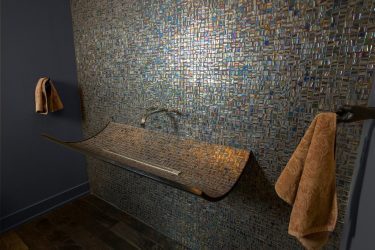 Opções de azulejo de banheiro: 185+ (foto) opções de parede