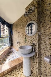 Opções de azulejo de banheiro: 185+ (foto) opções de parede