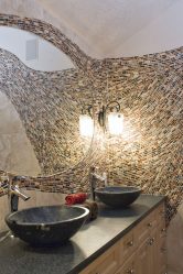 Opções de azulejo de banheiro: 185+ (foto) opções de parede