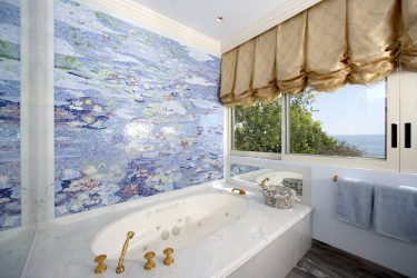 Opções de azulejo de banheiro: 185+ (foto) opções de parede