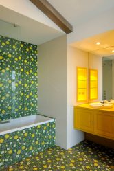 Opções de azulejo de banheiro: 185+ (foto) opções de parede