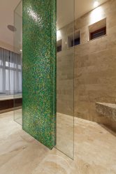 Opções de azulejo de banheiro: 185+ (foto) opções de parede