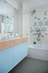 Opções de azulejo de banheiro: 185+ (foto) opções de parede