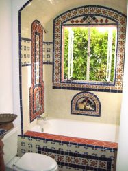 Opções de azulejo de banheiro: 185+ (foto) opções de parede