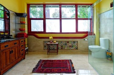 Opções de azulejo de banheiro: 185+ (foto) opções de parede