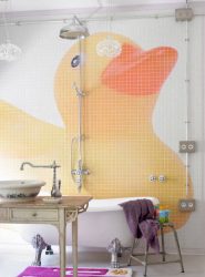 Opções de azulejo de banheiro: 185+ (foto) opções de parede