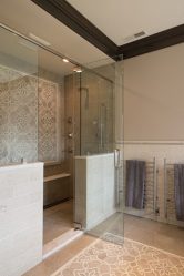 Opções de azulejo de banheiro: 185+ (foto) opções de parede
