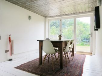 Como fazer um teto de painéis de plástico? 250+ (Fotos) Projeto 
