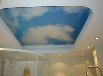Como fazer um teto de painéis de plástico? 250+ (Fotos) Projeto 