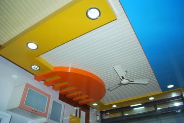 Como fazer um teto de painéis de plástico? 250+ (Fotos) Projeto 