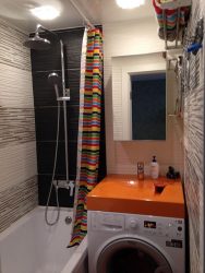 Azulejo para uma pequena casa de banho (mais de 150 Design Fotos): A combinação ideal de estilo e decoração