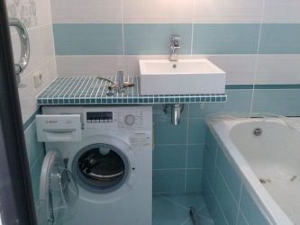 Azulejo para uma pequena casa de banho (mais de 150 Design Fotos): A combinação ideal de estilo e decoração