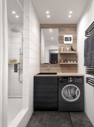 Azulejo para uma pequena casa de banho (mais de 150 Design Fotos): A combinação ideal de estilo e decoração