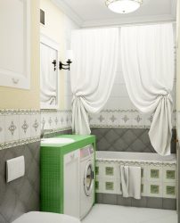 Azulejo para uma pequena casa de banho (mais de 150 Design Fotos): A combinação ideal de estilo e decoração