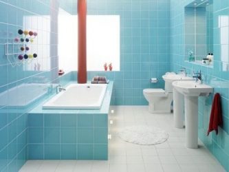 Azulejo para uma pequena casa de banho (mais de 150 Design Fotos): A combinação ideal de estilo e decoração