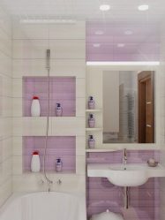 Azulejo para uma pequena casa de banho (mais de 150 Design Fotos): A combinação ideal de estilo e decoração