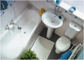 Azulejo para uma pequena casa de banho (mais de 150 Design Fotos): A combinação ideal de estilo e decoração