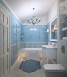 Azulejo para uma pequena casa de banho (mais de 150 Design Fotos): A combinação ideal de estilo e decoração
