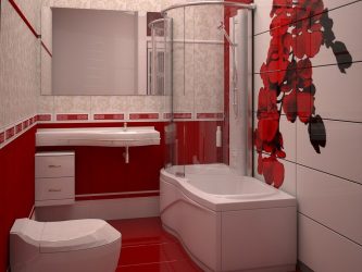 Azulejo para uma pequena casa de banho (mais de 150 Design Fotos): A combinação ideal de estilo e decoração