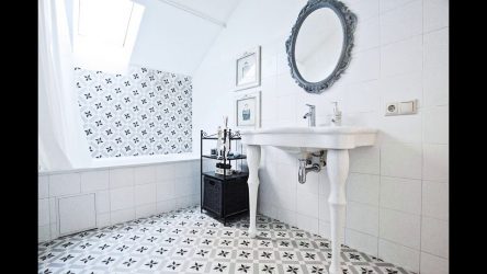 Azulejo para uma pequena casa de banho (mais de 150 Design Fotos): A combinação ideal de estilo e decoração