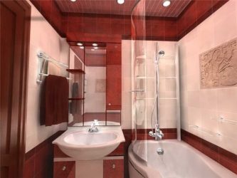 Azulejo para uma pequena casa de banho (mais de 150 Design Fotos): A combinação ideal de estilo e decoração