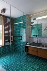 Azulejo para uma pequena casa de banho (mais de 150 Design Fotos): A combinação ideal de estilo e decoração