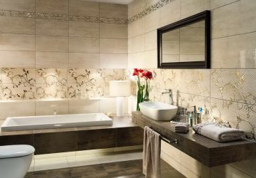 Azulejo para uma pequena casa de banho (mais de 150 Design Fotos): A combinação ideal de estilo e decoração