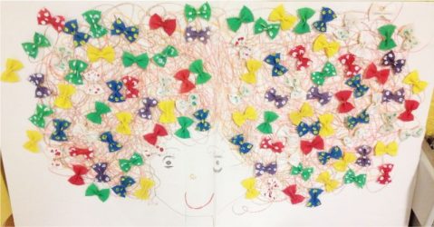 Modelos Artesanato de cereais e massas para crianças com as próprias mãos (mais de 185 fotos) - A solução original para decorar a casa e não apenas