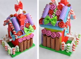 Modelos Artesanato de cereais e massas para crianças com as próprias mãos (mais de 185 fotos) - A solução original para decorar a casa e não apenas