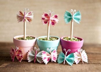 Modelos Artesanato de cereais e massas para crianças com as próprias mãos (mais de 185 fotos) - A solução original para decorar a casa e não apenas