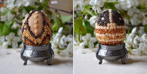 Modelos Artesanato de cereais e massas para crianças com as próprias mãos (mais de 185 fotos) - A solução original para decorar a casa e não apenas