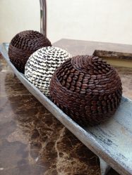 Modelos Artesanato de cereais e massas para crianças com as próprias mãos (mais de 185 fotos) - A solução original para decorar a casa e não apenas