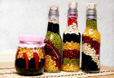 Modelos Artesanato de cereais e massas para crianças com as próprias mãos (mais de 185 fotos) - A solução original para decorar a casa e não apenas