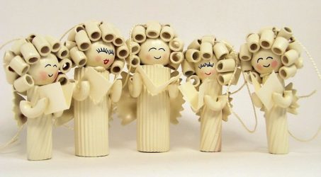 Modelos Artesanato de cereais e massas para crianças com as próprias mãos (mais de 185 fotos) - A solução original para decorar a casa e não apenas