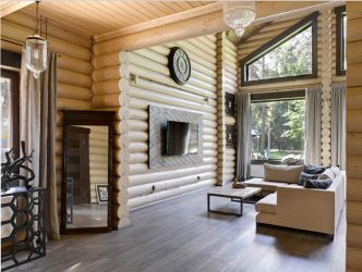 Prateleira de TV na parede (295+ fotos): nuances de design (articulada, canto, vidro)