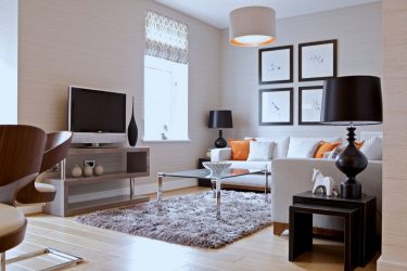 Prateleira de TV na parede (295+ fotos): nuances de design (articulada, canto, vidro)