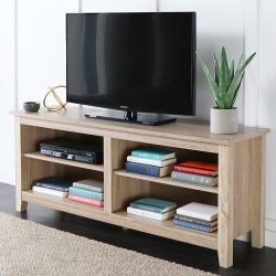 Prateleira de TV na parede (295+ fotos): nuances de design (articulada, canto, vidro)
