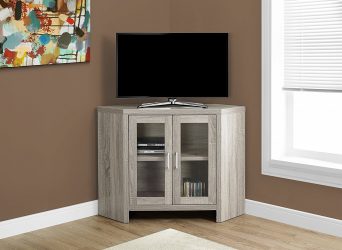 Prateleira de TV na parede (295+ fotos): nuances de design (articulada, canto, vidro)