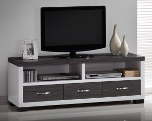 Prateleira de TV na parede (295+ fotos): nuances de design (articulada, canto, vidro)