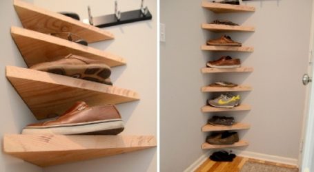 Hall de entrada com prateleiras para sapatos e roupas As mãos: 125 + opções de foto (com um assento, com um cabide, com um banquinho e não só)