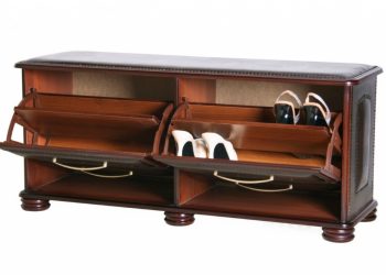 Hall de entrada com prateleiras para sapatos e roupas As mãos: 125 + opções de foto (com um assento, com um cabide, com uma banqueta e não só)