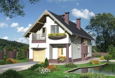 175+ Foto Projetos de casas de blocos de concreto de espuma, ou como construir rapidamente um sonho?
