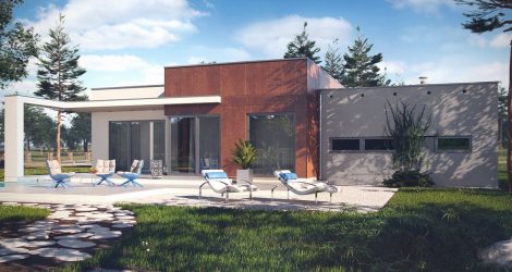 175+ Foto Projetos de casas de blocos de concreto de espuma, ou como construir rapidamente um sonho?