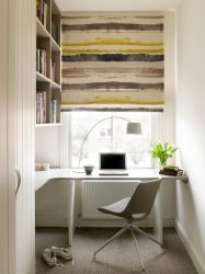 Cortinas romanas no interior (mais de 205 fotografias) - Decoração de janelas elegantes com as próprias mãos (instruções passo a passo)