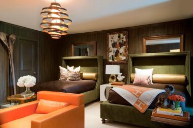 Cor marrom no interior: 260+ (foto) design de chocolate. Combinações de cores interessantes e originais