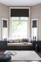 Cortinas romanas no interior (mais de 205 fotografias) - Decoração de janelas elegantes com as próprias mãos (instruções passo a passo)