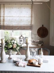 Cortinas romanas no interior (mais de 205 fotografias) - Decoração de janelas elegantes com as próprias mãos (instruções passo a passo)