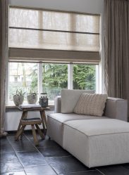 Cortinas romanas no interior (mais de 205 fotografias) - Decoração de janelas elegantes com as próprias mãos (instruções passo a passo)